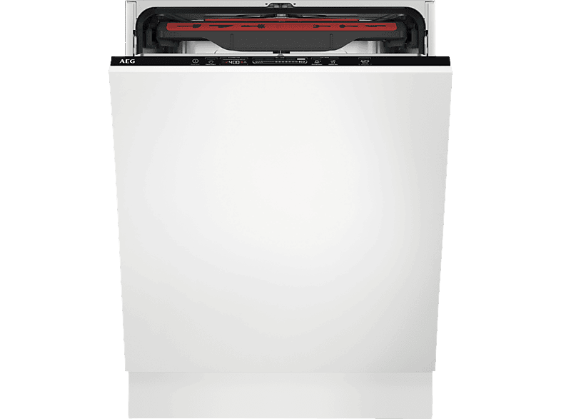 AEG FSK64907Z Serie 6000 mit SatelliteClean® & Besteckschublade Geschirrspüler (vollintegrierbar, 596 mm breit, 44 dB (A), C) von AEG
