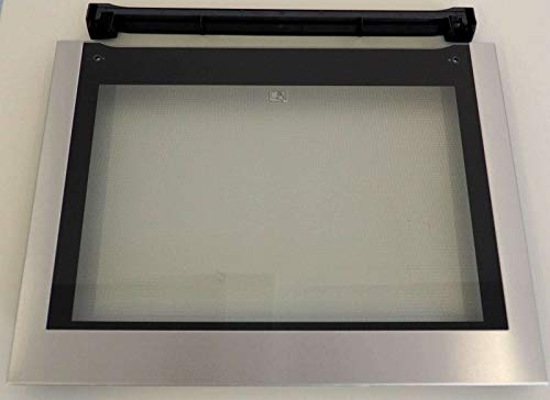 AEG Frontscheibe 5611824334 Backofen außen Glasscheibe 591,5x470mm Inox 6619285007 von AEG