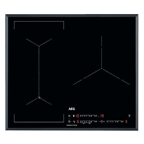 AEG IAE6344SFB Induktionskochfeld, 60 cm, abgeschrägt, 3 Zonen, FlexiBridge-Funktion, verschiebbare Touch-Steuerung, Kochassistent mit Frittiersensor, schnelles Aufheizen, hergestellt in DE AEG IAE6344SFB Induktionskochfeld, 60 cm, abgeschrägt, 3 Zonen, FlexiBridge-Funktion, verschiebbare Touch-Steuerung, Kochassistent mit Frittiersensor, schnelles Aufheizen, hergestellt in DE von AEG