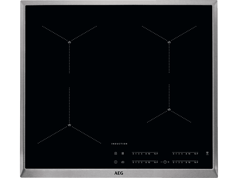 AEG IAE64411XB Induktionskochfeld (600 mm breit, 4 Kochfelder) von AEG