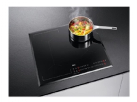 AEG IKE64441FB, Schwarz, Integriert, Zonen-Induktionskochfeld, 4 Zone(n), 4 Zone(n), Groß von AEG