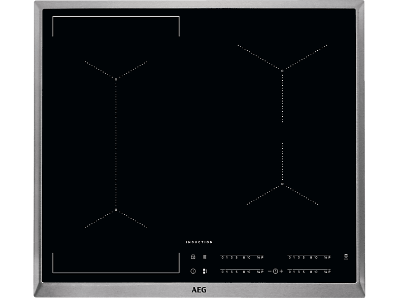 AEG IKE64441XB Induktionskochfeld (600 mm breit, 4 Kochfelder) von AEG