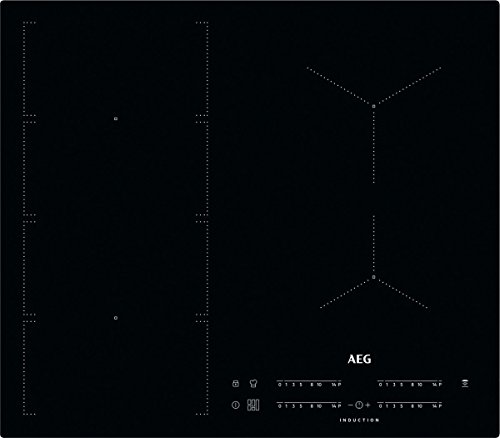 AEG IKE64471IB Induktionskochfeld autark Hob²Hood-Funktion FlexiBridge-Funktion PowerSlide-Funktion 60cm von AEG