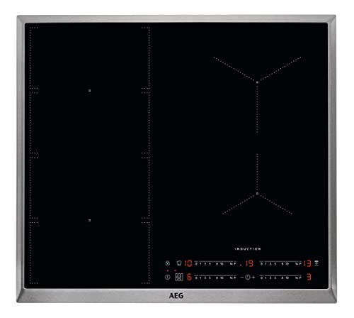 AEG IKE6447AXB Autarkes Kochfeld / Induktion / Serie 6000 mit FlexiBridge / Hob²Hood / Slider-Bedienung / 60 cm / Edelstahlrahmen / 4 Kochzonen / Flexi-Bridge-Funktion / Kindersicherung AEG IKE6447AXB Autarkes Kochfeld / Induktion / Serie 6000 mit FlexiBridge / Hob²Hood / Slider-Bedienung / 60 cm / Edelstahlrahmen / 4 Kochzonen / Flexi-Bridge-Funktion / Kindersicherung von AEG