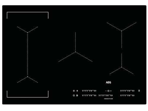 AEG IKE85441IB Induktionskochfeld autark von AEG