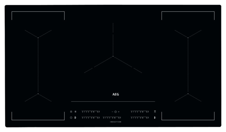 AEG IKE95454IB Induktionskochfeld von AEG