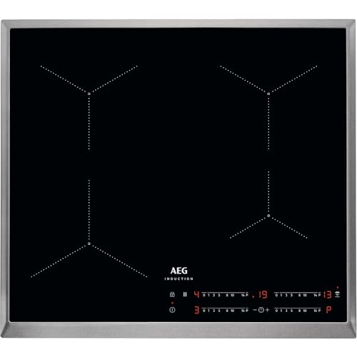 AEG IKS6443AXB Autarkes Kochfeld / Induktion / Hob²Hood / Slider-Bedienung / 60 cm / Edelstahlrahmen / 4 Kochzonen / Powerfunktion / Kindersicherung AEG IKS6443AXB Autarkes Kochfeld / Induktion / Hob²Hood / Slider-Bedienung / 60 cm / Edelstahlrahmen / 4 Kochzonen / Powerfunktion / Kindersicherung von AEG