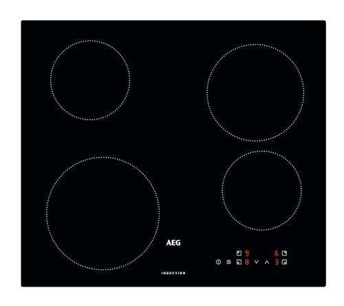 AEG Induktionskochfeld autark 60cm, 4 Zonen in verschiedenen Größen mit 4x Power-Funktion für schnelles Kochen, 10 Stufen, Rahmenlos, Touch-Bedienung, Kindersicherung, aufliegend, IB6420ACB AEG Induktionskochfeld autark 60cm, 4 Zonen in verschiedenen Größen mit 4x Power-Funktion für schnelles Kochen, 10 Stufen, Rahmenlos, Touch-Bedienung, Kindersicherung, aufliegend, IB6420ACB von AEG