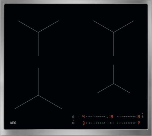 AEG Induktionskochfeld autark 60cm – 4 Flex-Kochzonen mit Powerfunktion für schnelleres Kochen – 14 Stufen – SuperFlat Rahmen – Timer – Touch-Bedienung – kompatibel mit Haubenautomatik – TO64IA0AXB AEG Induktionskochfeld autark 60cm – 4 Flex-Kochzonen mit Powerfunktion für schnelleres Kochen – 14 Stufen – SuperFlat Rahmen – Timer – Touch-Bedienung – kompatibel mit Haubenautomatik – TO64IA0AXB von AEG