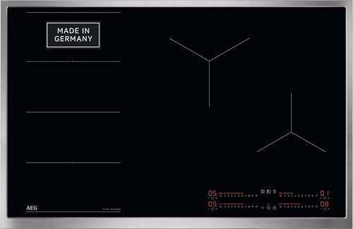 AEG Induktionskochfeld autark 80cm – Made in Germany – FlexBridge®-Kochzone (Kombination 4er Zonen) mit PowerSlide Ankoch-Automatik – SuperFlat Rahmen – kompatibel mit Haubenautomatik – TI84IF0FRB AEG Induktionskochfeld autark 80cm – Made in Germany – FlexBridge®-Kochzone (Kombination 4er Zonen) mit PowerSlide Ankoch-Automatik – SuperFlat Rahmen – kompatibel mit Haubenautomatik – TI84IF0FRB von AEG