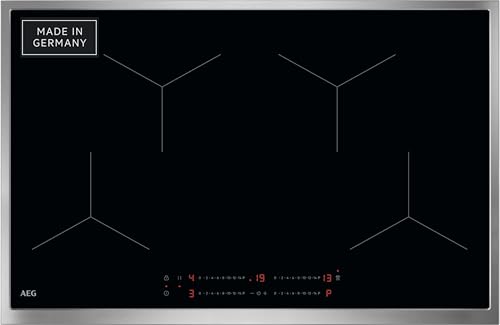 AEG Induktionskochfeld autark 80cm – Made in Germany – 4 Flex-Zonen mit Powerfunktion – 14 Stufen – SuperFlat Rahmen – Timer – Touch-Bedienung – kompatibel mit Haubenautomatik /TO84IA0FXB AEG Induktionskochfeld autark 80cm – Made in Germany – 4 Flex-Zonen mit Powerfunktion – 14 Stufen – SuperFlat Rahmen – Timer – Touch-Bedienung – kompatibel mit Haubenautomatik /TO84IA0FXB von AEG