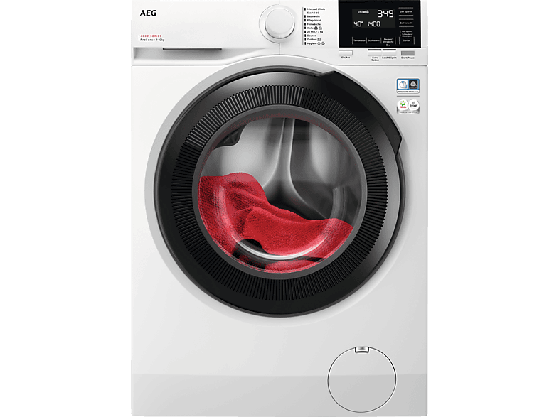 AEG LR6F60405 Serie 6000 ProSense® mit Mengenautomatik Waschmaschine (10 kg, 1351 U/Min., A) von AEG