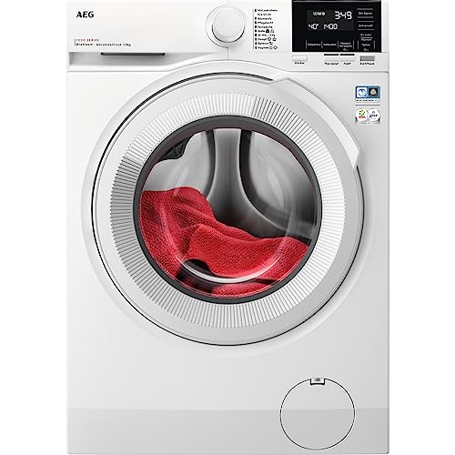 AEG LR7AMZ48UFL Waschmaschine / Serie 7000 mit ProSteam / UniversalDose Schublade / 8,0 kg / Leise / Mengenautomatik / Nachlegefunktion / Kindersicherung / Wasserstopp / 1400 U/min von AEG