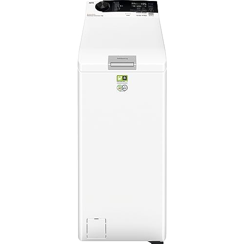 AEG LTR7A70260 Waschmaschine Toplader/ProSteam - Auffrischfunktion / 6,0 kg/Leise/Mengenautomatik/Nachlegefunktion/Wasserstopp / 1200 U/min, Weiß von AEG