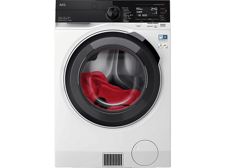 AEG LWR9W80600 Serie 9000 mit SensiDry® Wärmepumpen-Technologie Wifi Waschtrockner (10 kg / 6 kg, 1551 U/Min.) von AEG