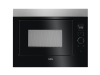 AEG MBE2658SEM, Integriert, Kombi-Mikrowelle, 25,37 l, 900 W, Drehregler, Berührung, Schwarz, Edelstahl AEG MBE2658SEM, Integriert, Kombi-Mikrowelle, 25,37 l, 900 W, Drehregler, Berührung, Schwarz, Edelstahl von AEG