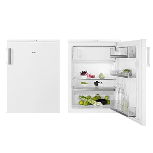 AEG RTB413E1AW Freistehender Tisch-Kühlschrank / 845 mm / 4-Sterne-Gefrierfach / 130 L / E von AEG