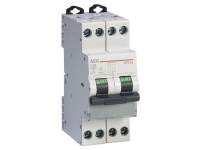 AEG Sicherungsautomat C 10A, 4-polig, C-Charakteristik, Ausschaltvermögen 6kA, 230V AC, 36mm breit von AEG