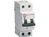 AEG Sicherungsautomaten C 10A, 2-poligC Charakteristik10kA  Kurzschlussausschaltvermögen230/400V AC, 36 mm breit von AEG