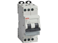 AEG Sicherungsautomaten C 10A, 3-poligC Charakteristik6kA Kurzschlussausschaltvermögen230/400V AC, 36 mm breit von AEG