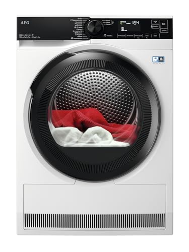 AEG WiFi Wärmepumpentrockner 8 kg – Serie 9000 AbsoluteCarePlus Daunentrocknung – Punktgenaue Trockenergebnisse mit 3D-Scan Restfeuchteermittlung – A+++ – Trommelbeleuchtung – TR9W75680 AEG WiFi Wärmepumpentrockner 8 kg – Serie 9000 AbsoluteCarePlus Daunentrocknung – Punktgenaue Trockenergebnisse mit 3D-Scan Restfeuchteermittlung – A+++ – Trommelbeleuchtung – TR9W75680 von AEG