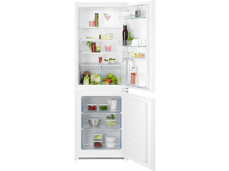 AEG TS5S161ES Serie 5000 mit ColdSense Kühlgefrierkombination (E, 233 l, 1572 mm hoch, Weiß) von AEG