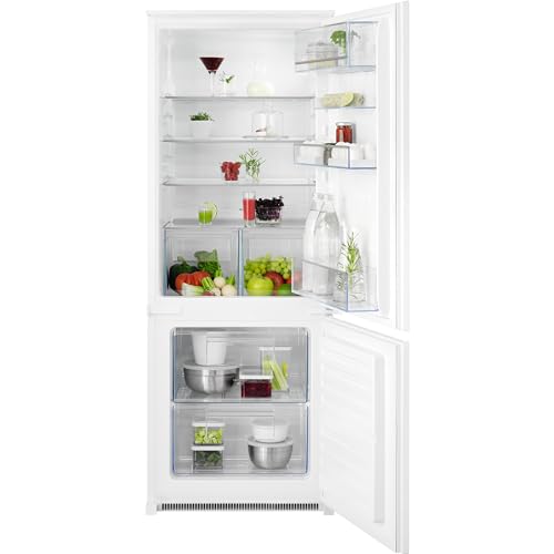 AEG TSC5S142ES Einbau-Kühl-Gefrierkombination / 1446 mm/Gefrierteil unten / 217 L/LowFrost – weniger Eisbildung/Schlepptür/E von AEG