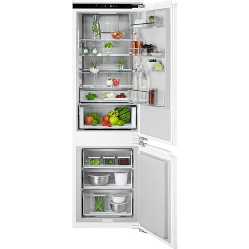 AEG TSC8M183CC Einbau-Kühl-Gefrierkombination / Serie 8000 mit Cooling 360° / 1780 mm / Gefrierteil unten / 245 L / NoFrost / Festtür / C AEG TSC8M183CC Einbau-Kühl-Gefrierkombination / Serie 8000 mit Cooling 360° / 1780 mm / Gefrierteil unten / 245 L / NoFrost / Festtür / C von AEG
