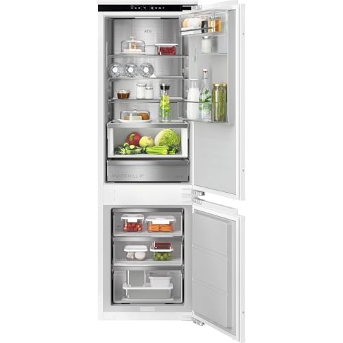 AEG WiFi Einbau-Kühl-Gefrierkombination Serie 9000 MultiChill 0°, 1780 mm, Gefrierteil unten, 245 L, Null-Grad-Schublade, NoFrost, SoftClosing, Festtür, B, Inverter Kompressor, TC9VS181BC AEG WiFi Einbau-Kühl-Gefrierkombination Serie 9000 MultiChill 0°, 1780 mm, Gefrierteil unten, 245 L, Null-Grad-Schublade, NoFrost, SoftClosing, Festtür, B, Inverter Kompressor, TC9VS181BC von AEG