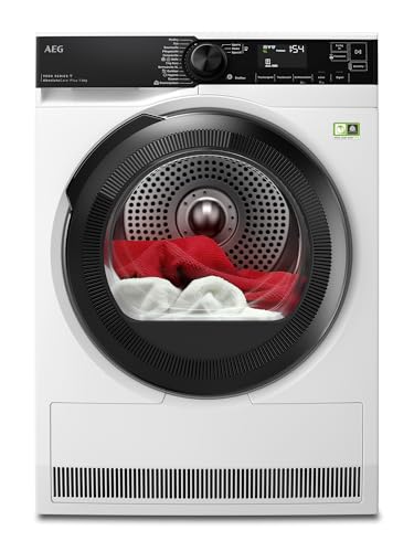 AEG WiFi Wärmepumpentrockner 8 kg, Serie 9000 AbsoluteCarePlus: Daunentrocknung, Punktgenaue Trocknung mit 3D-Scan Restfeuchteermittlung, A+++, Energiesparend, Trommelbeleuchtung, TR9W75680 AEG WiFi Wärmepumpentrockner 8 kg, Serie 9000 AbsoluteCarePlus: Daunentrocknung, Punktgenaue Trocknung mit 3D-Scan Restfeuchteermittlung, A+++, Energiesparend, Trommelbeleuchtung, TR9W75680 von AEG