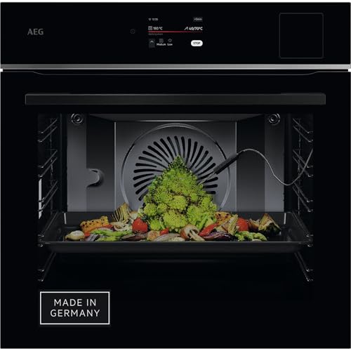 AEG Wifi Einbau-Dampfbackofen, Multidampfgarer, Serie 8 Touch-Swipe-Display, mit Schritt für Schritt assistiertem Kochen, Made in Germany,100% Auto-Dampf & SousVide, App-Rezepte, TP8SB73ZAB AEG Wifi Einbau-Dampfbackofen, Multidampfgarer, Serie 8 Touch-Swipe-Display, mit Schritt für Schritt assistiertem Kochen, Made in Germany,100% Auto-Dampf & SousVide, App-Rezepte, TP8SB73ZAB von AEG