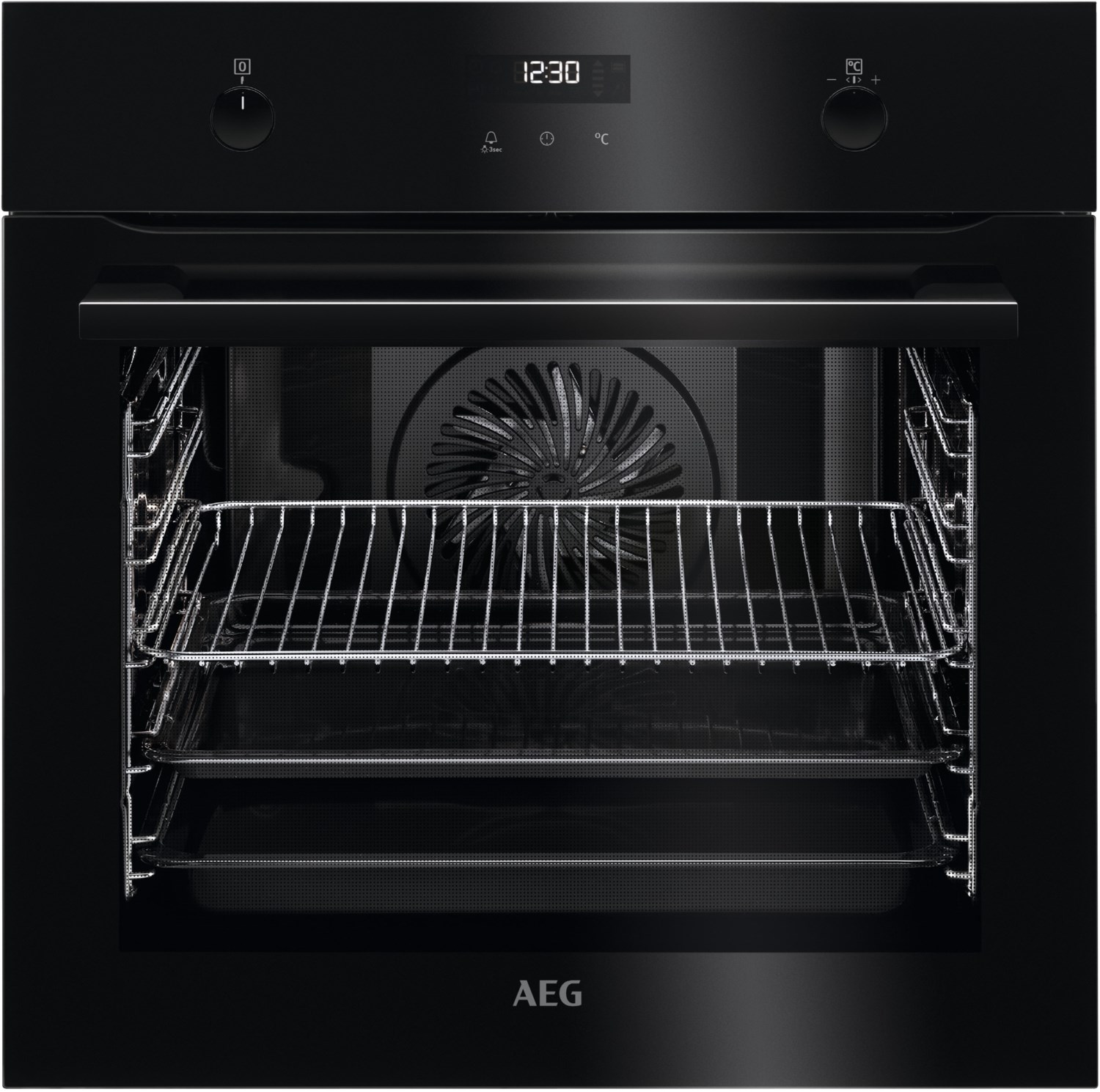 BPE535020B Einbaubackofen schwarz / A+ BPE535020B Einbaubackofen schwarz / A+ von AEG