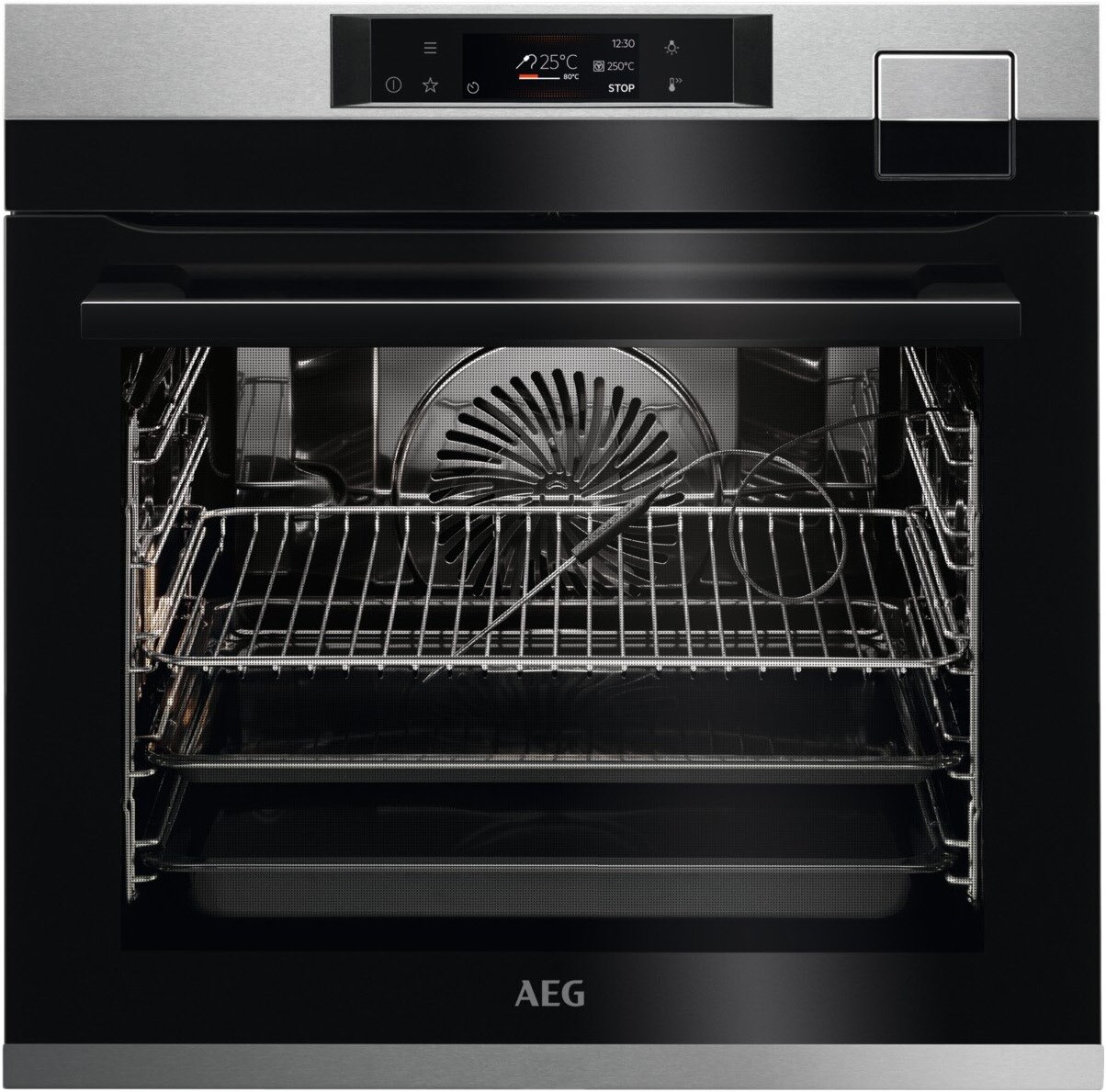 BSE79228BM Elektro-Backofen mit Dampfgarer edelstahl/cleansteel BSE79228BM Elektro-Backofen mit Dampfgarer edelstahl/cleansteel von AEG