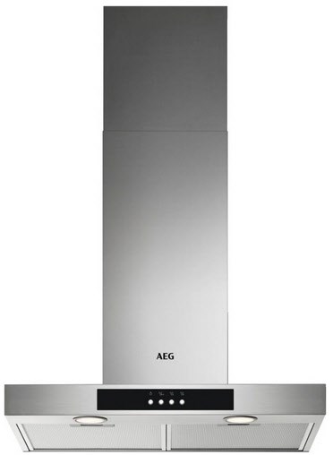 DBB3651M Kamin-Dunstabzugshaube edelstahl / C von AEG