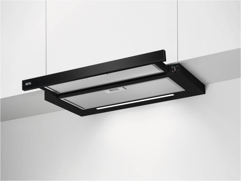 DPE5660B Flachschirm-Dunstabzugshaube schwarz / A von AEG
