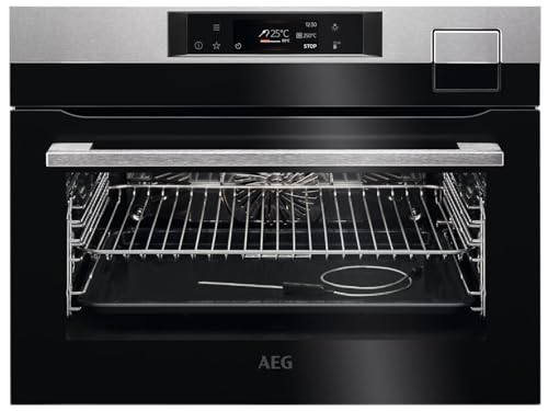 Kompakt-Dampfbackofen SteamPro AEG KSK792280M Edelstahl von AEG