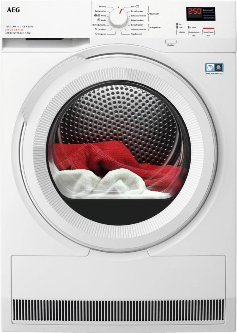 Lavatherm TR8C40689 Wärmepumpentrockner weiß / A+++ von AEG