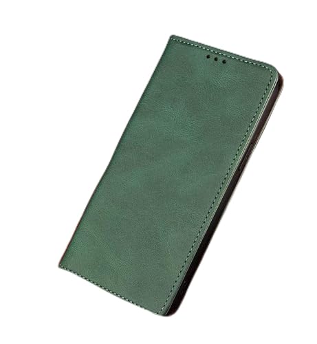 AEHON Für Apple iPhone 11 Pro Max 6,5 Zoll Hülle Brieftasche, Clamshell Leder Stoßfest Folio Kickstand Handyhülle [Kartenhalter] (Farbe: Grün) von AEHON