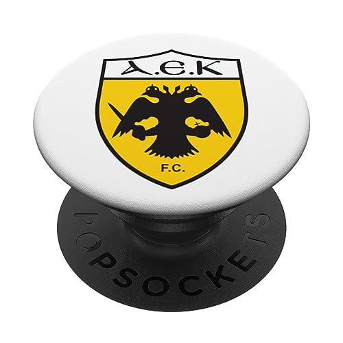 AEK Athens Club Supporter Fan Greece Greek PopSockets mit austauschbarem PopGrip von AEK Athens Club Supporter Fan Greece Greek