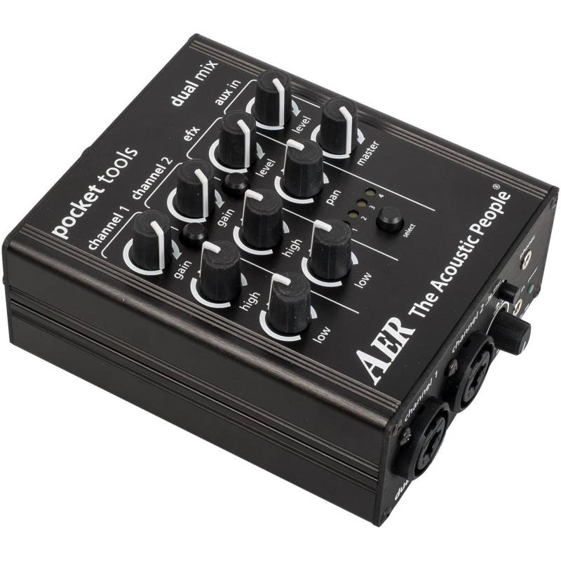 AER Dual Mix 2 Pocket Tool Guitar Preamplifier and DI von AER