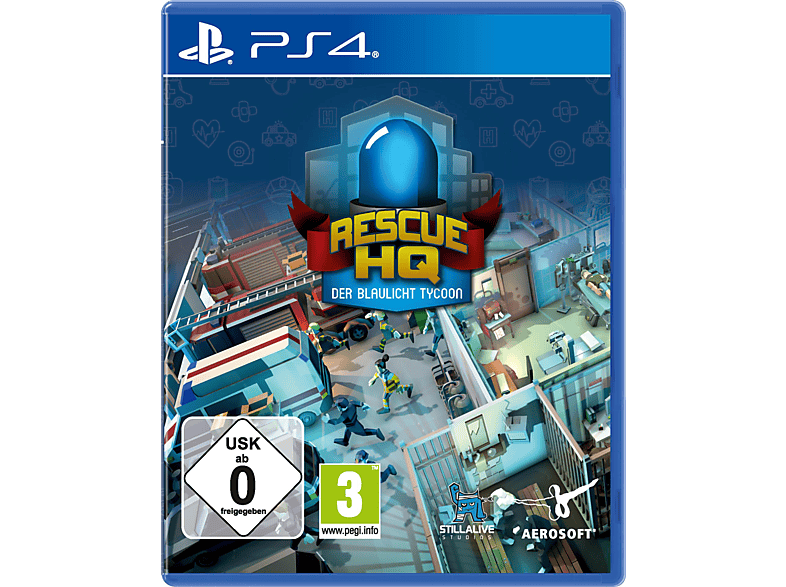 Rescue HQ - Der Blaulicht Tycoon [PlayStation 4] von AEROSOFT GMBH