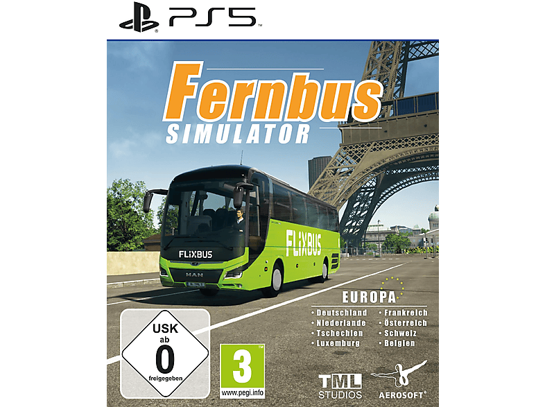 Fernbus Simulator (Konsolen Edition) - [PlayStation 5] von AEROSOFT