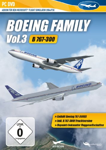 Flight Simulator X - Boeing Family Vol. 3 (767) (Add - On) - [PC] von AEROSOFT