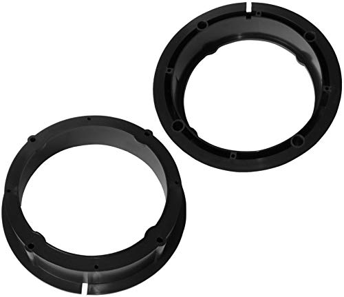 AERZETIX - C11612 - 2 Adapter halterungen - für vorder und hinter lautsprecherringe - 165 mm - für auto von AERZETIX