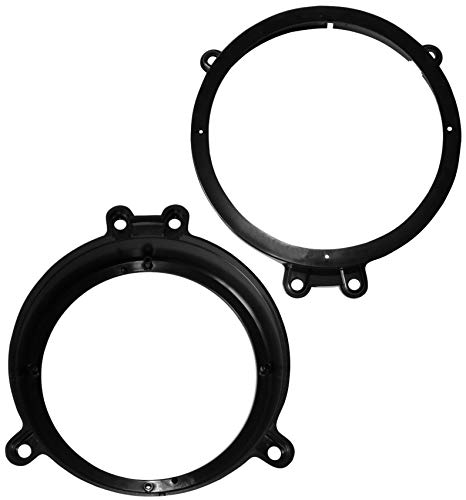 AERZETIX - C11633 - 2 Adapter halterungen - für vorder lautsprecherringe - 165 mm - für auto von AERZETIX