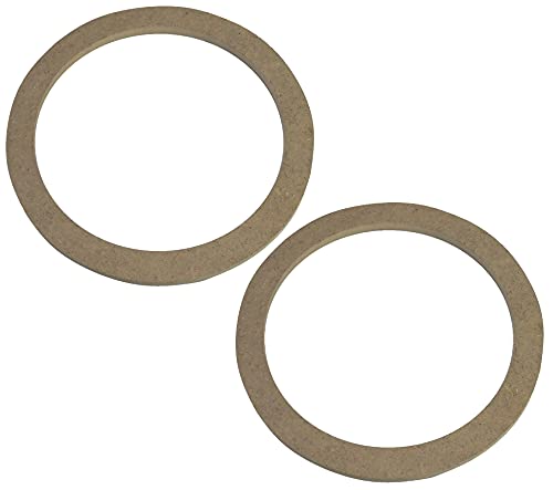 AERZETIX - C52049 - Satz von 2 Adaptern/halterungen/universelle lautsprecherringe Ø165mm - Ø177xØ143x8mm - abstandshalter/Ring aus MDF für Lautsprecher/Auto/Fahrzeug/beschallung von AERZETIX