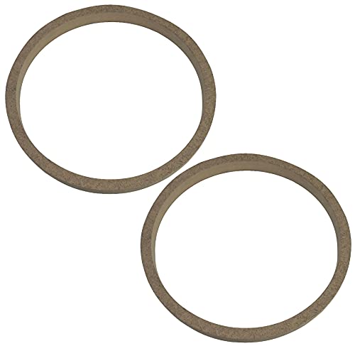 AERZETIX - C52063 - Satz von 2 Adaptern/halterungen/universelle lautsprecherringe Ø200mm - Ø202xØ181x18mm - abstandshalter/Ring aus MDF für Lautsprecher/Auto/Fahrzeug/beschallung von AERZETIX