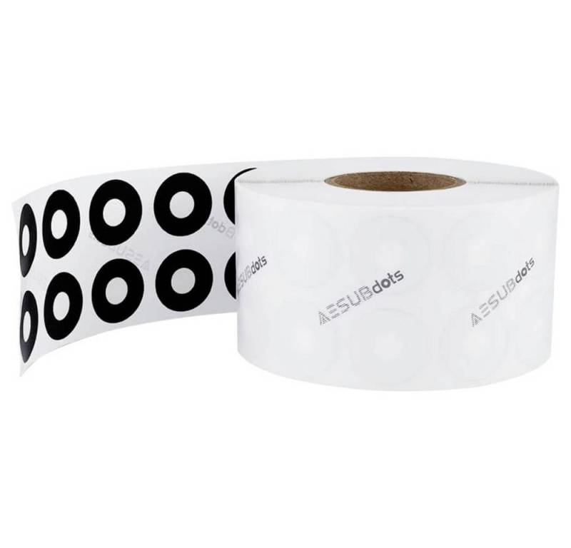 AESUB 3D-Drucker dots retro easy remove 3 mm - Referenzpunkte mit von AESUB