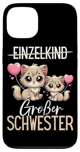 Einzelkind Große Schwester Katzen Älteres Baby Geschwister Hülle für iPhone 13 Einzelkind Große Schwester Katzen Älteres Baby Geschwister Hülle für iPhone 13 von Ältere Schwester in spe Süße Katze Neue Schwester