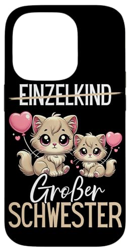 Einzelkind Große Schwester Katzen Älteres Baby Geschwister Hülle für iPhone 14 Pro Einzelkind Große Schwester Katzen Älteres Baby Geschwister Hülle für iPhone 14 Pro von Ältere Schwester in spe Süße Katze Neue Schwester